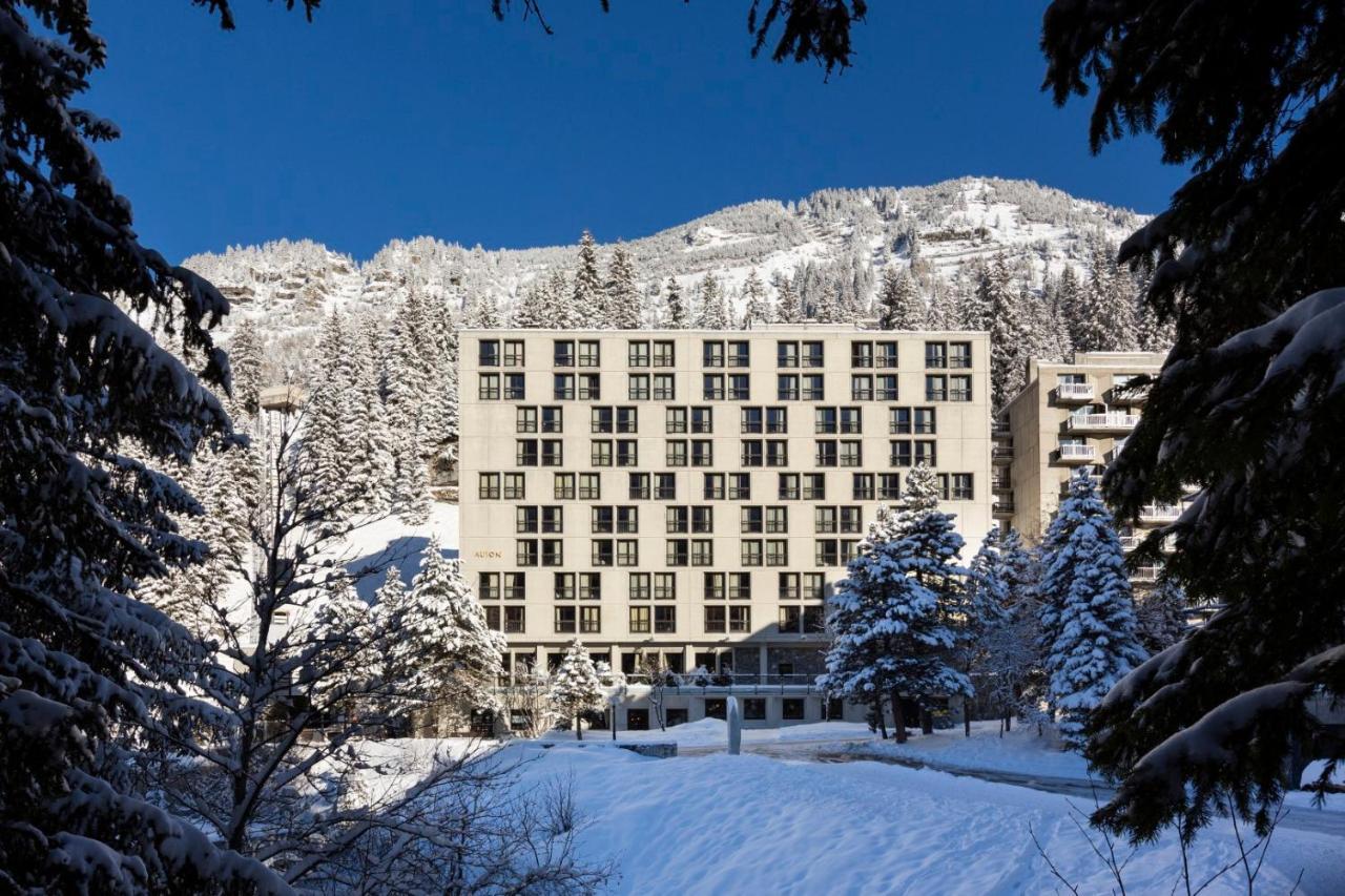 RockyPop Flaine Appartements&Spa Exterior foto